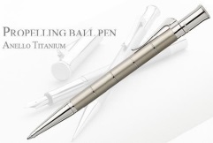 Graf von Faber Castell ANELLO COLLECTION - Titanium - Ballpen - penna SFERA